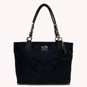 COACH 18738 Chelsea Black Signature Tote Bag